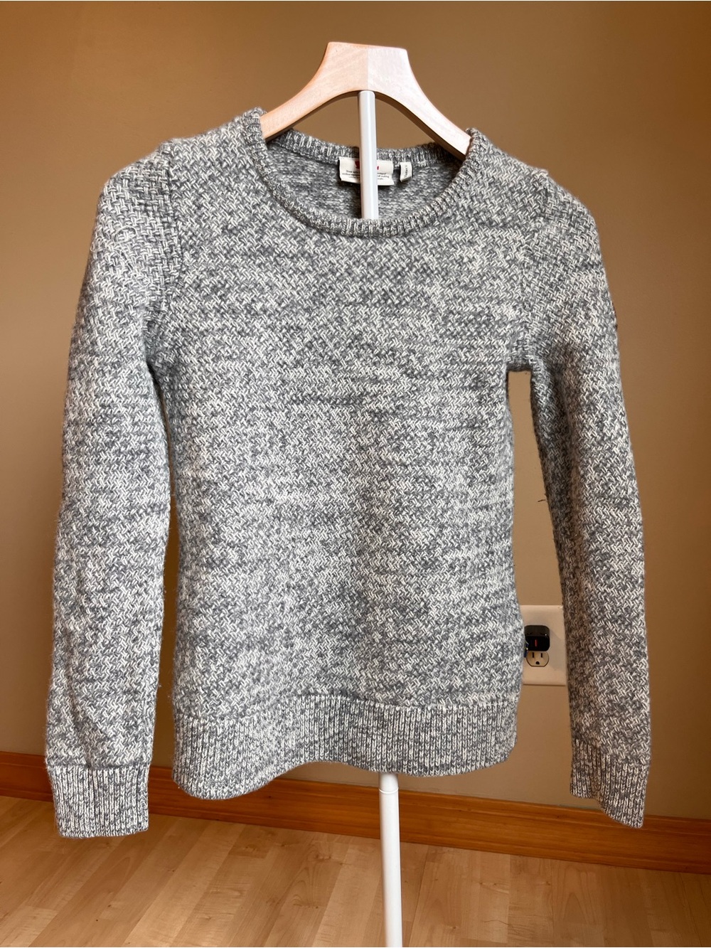 Fjallraven Women's Marled Gray Crewneck Sweater